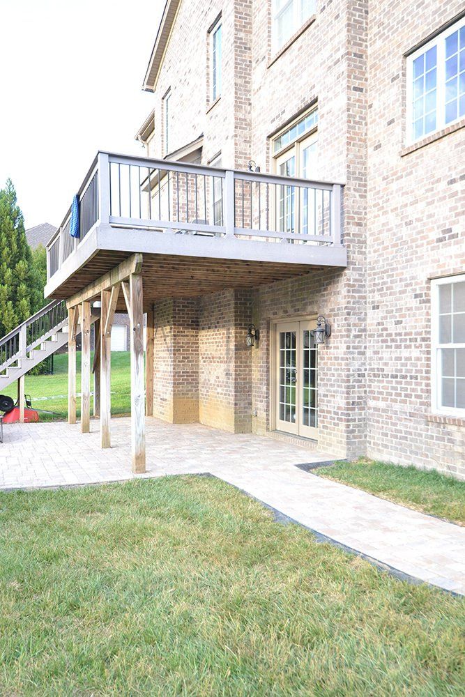 paver patio and walkway
