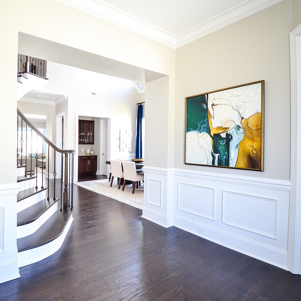 transitional style home family friendly modern design