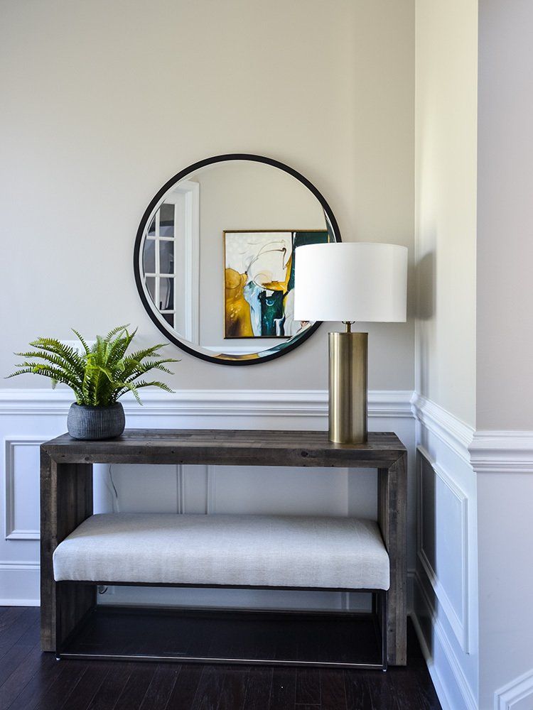 a transitional style home with a family-friendly modern design