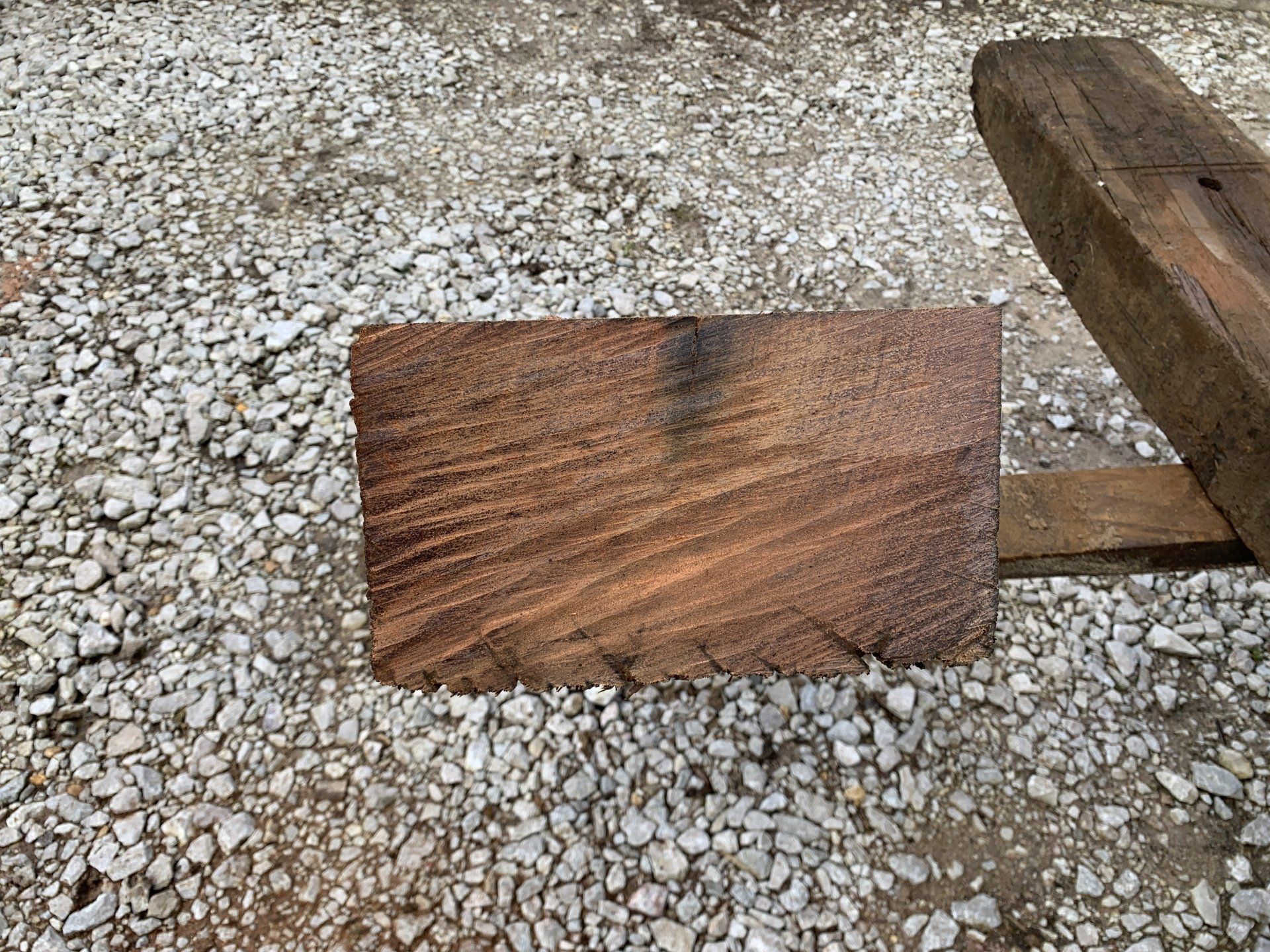 reclaimed azobe railway sleepers