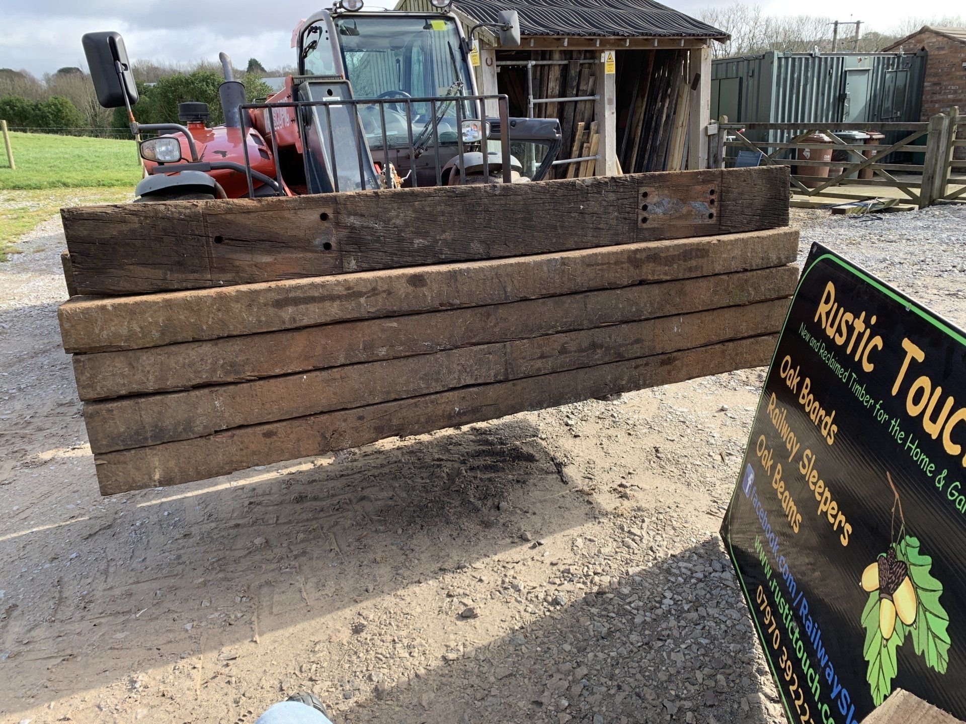 untreated azobe sleepers