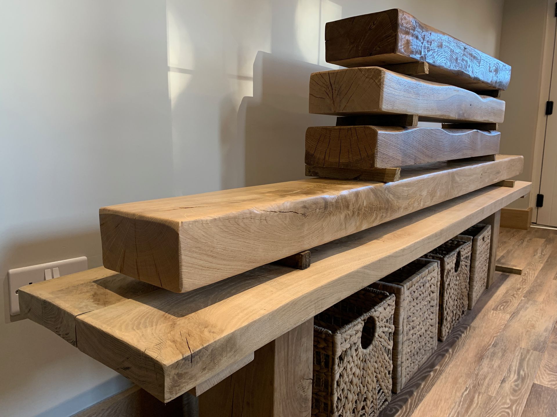 oak fireplace lintel
