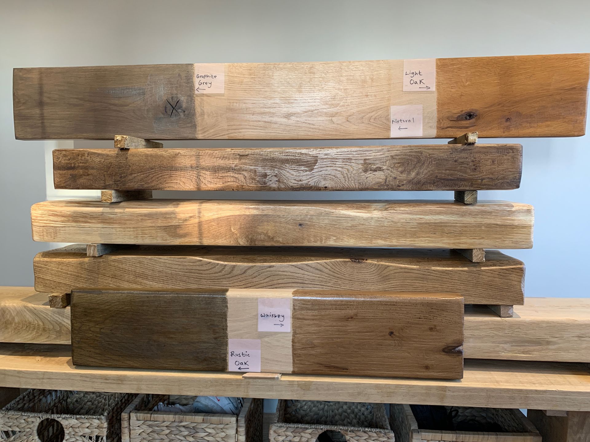 oak lintel colours