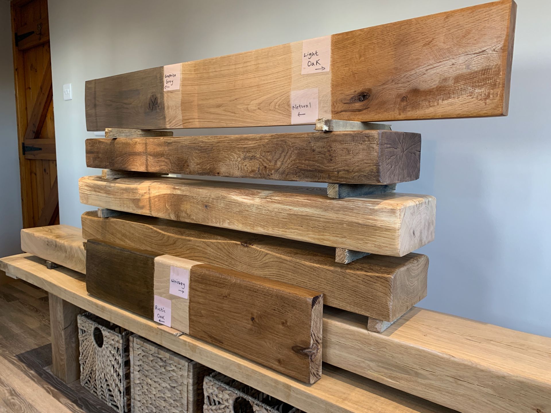 oak mantels