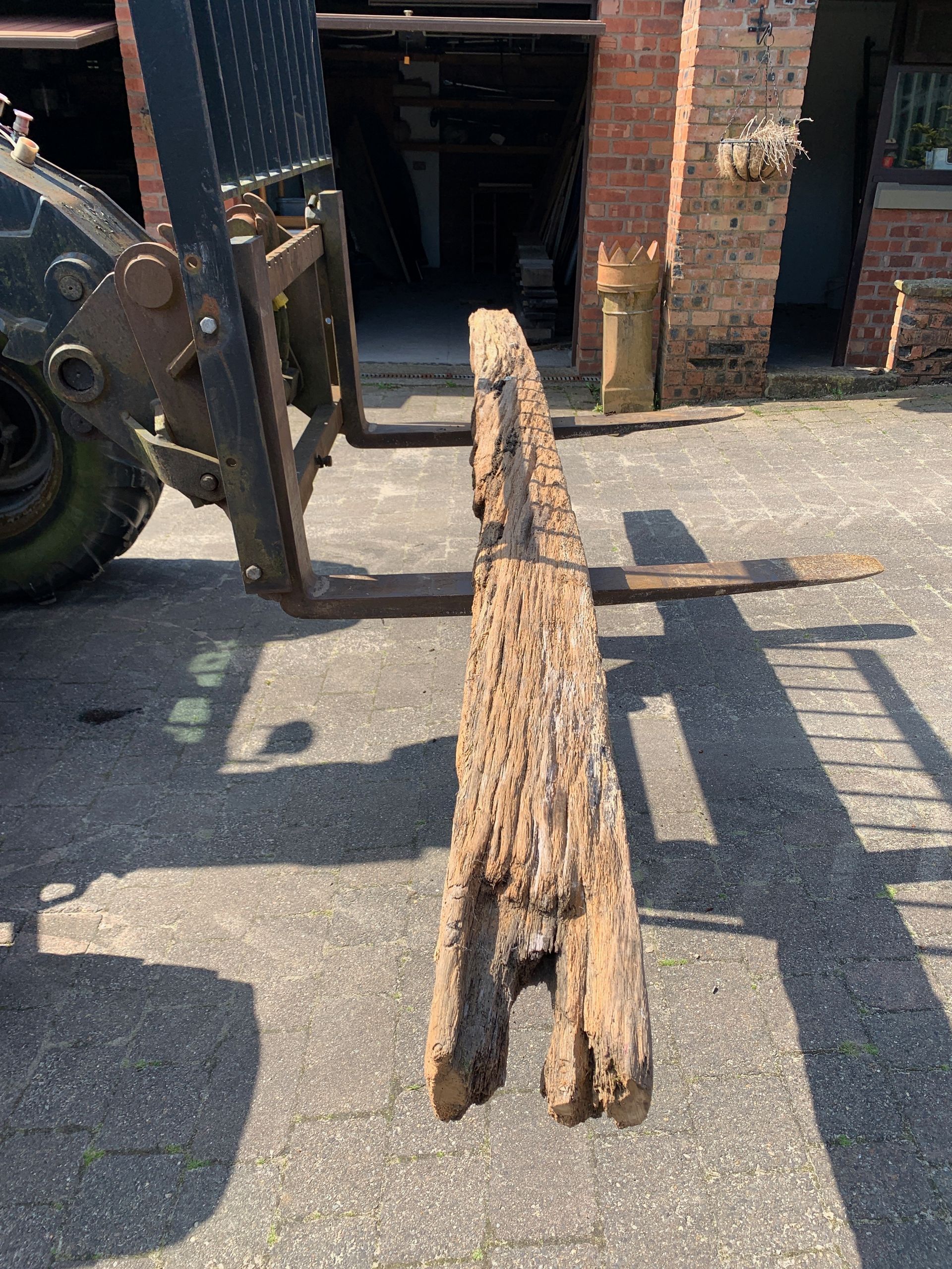 old oak beam