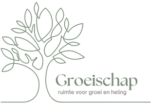Line drawing of a tree with text