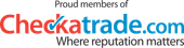 A logo for checkatrade.com where reputation matters