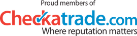 A logo for checkatrade.com where reputation matters