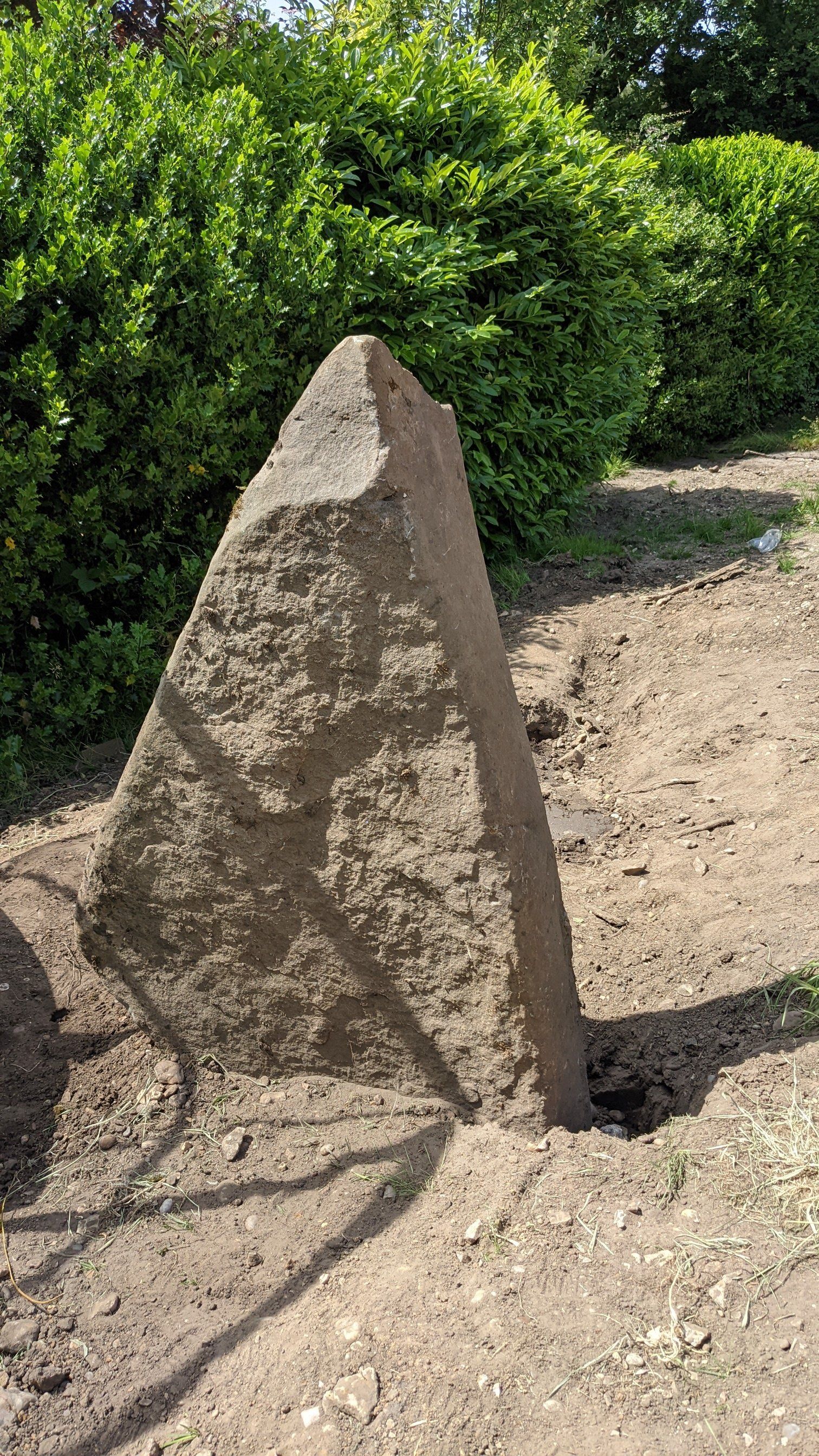Rockery and garden redesign