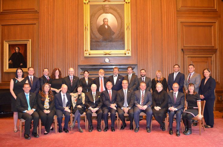 Photo of the United States Supreme Court Swearing In Ceremony 