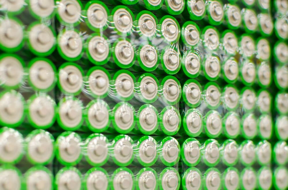 A Bunch of Green Batteries Stacked on Top of Each Other — Coast 2 Coast Batteries in West Gosford, NSW