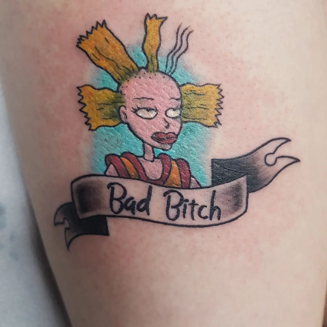 Cynthia (Rugrats) Tattoo by Wen at Crimson Empire Tattoo in Edmonton Alberta Canada