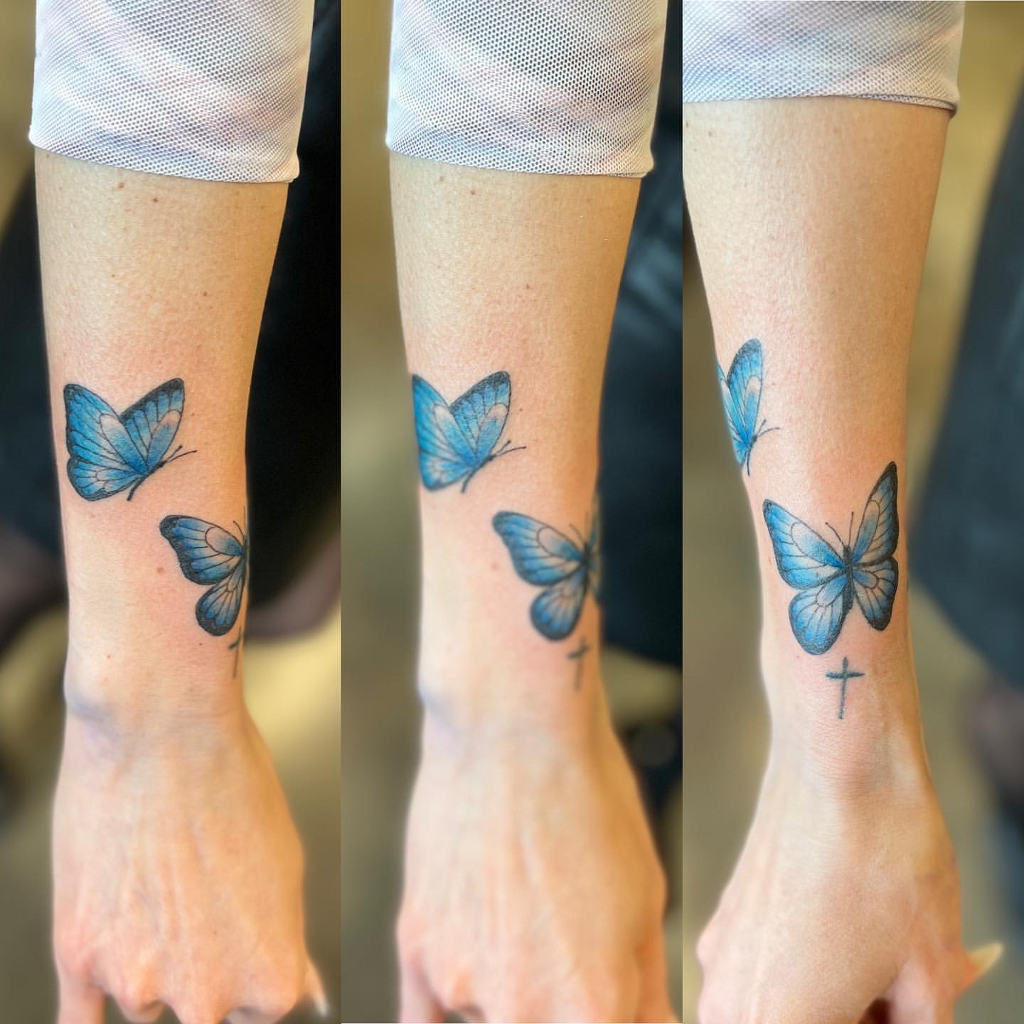 Butterfly Tattoo by Vinny Nguyen at Crimson Empire Tattoo in Edmonton Alberta Canada