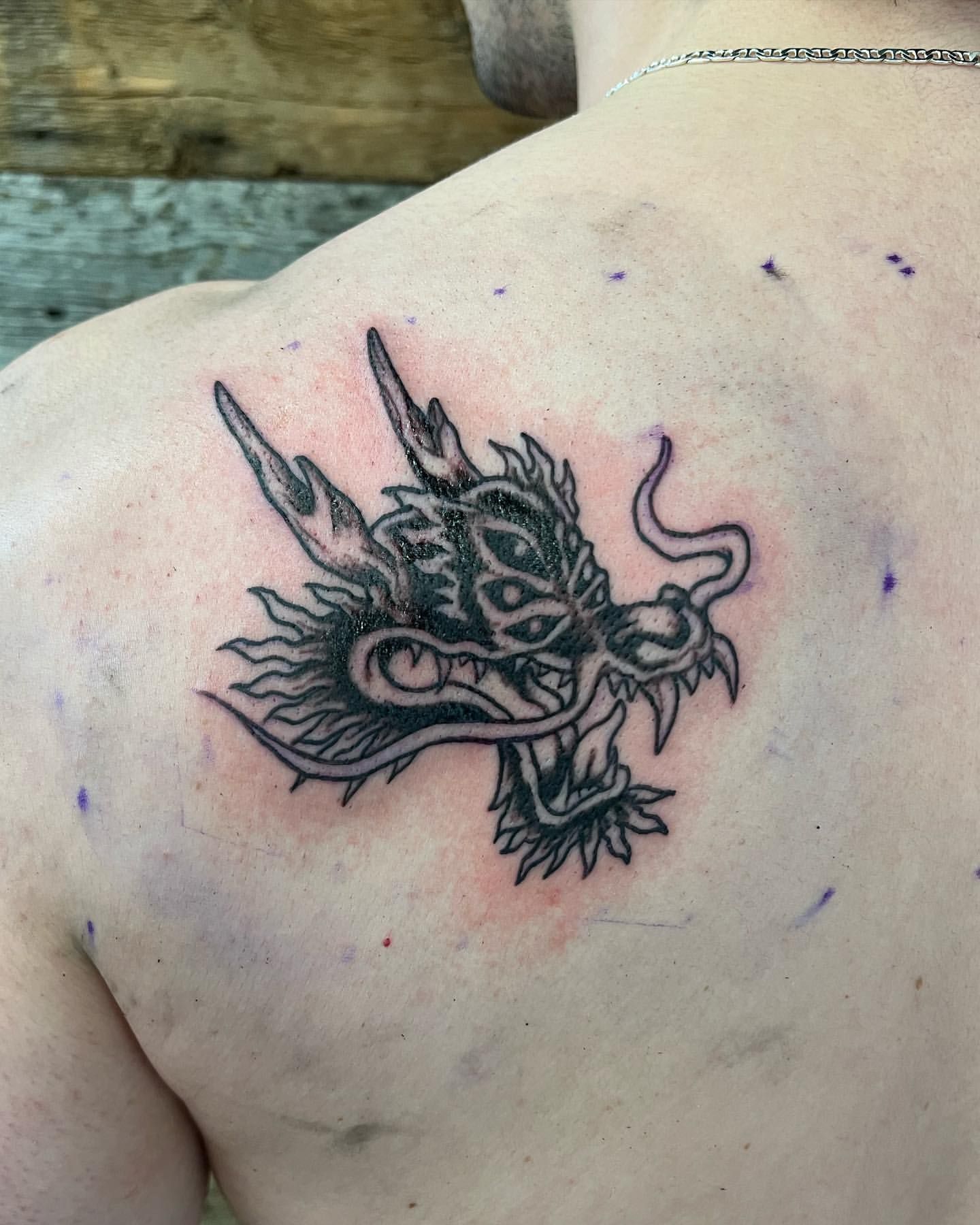 Dragon Tattoo by Vinny Nguyen at Crimson Empire Tattoo in Edmonton Alberta Canada