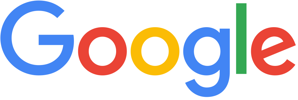 Google-Logo in blauer, roter, gelber und grüner Schrift auf weißem Hintergrund