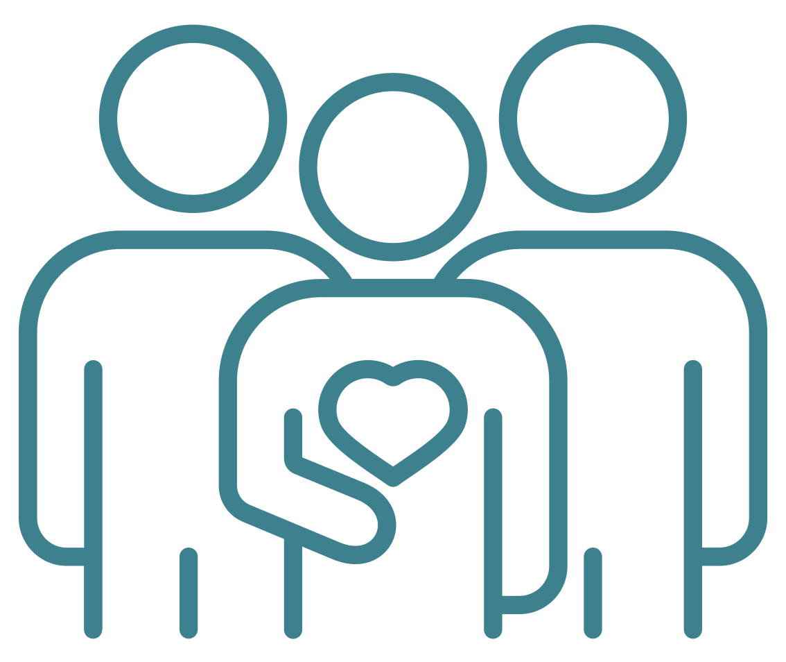 people heart icon