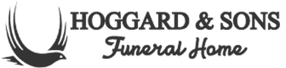 SAMPLE Funeral Home logo in black serif text on a white background