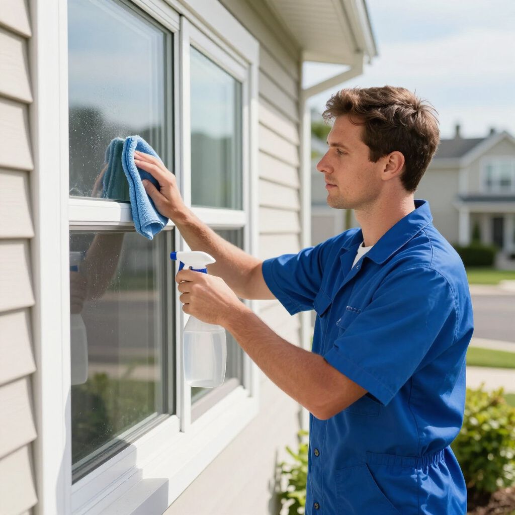 Hard water stain removal service for Irvine home windows