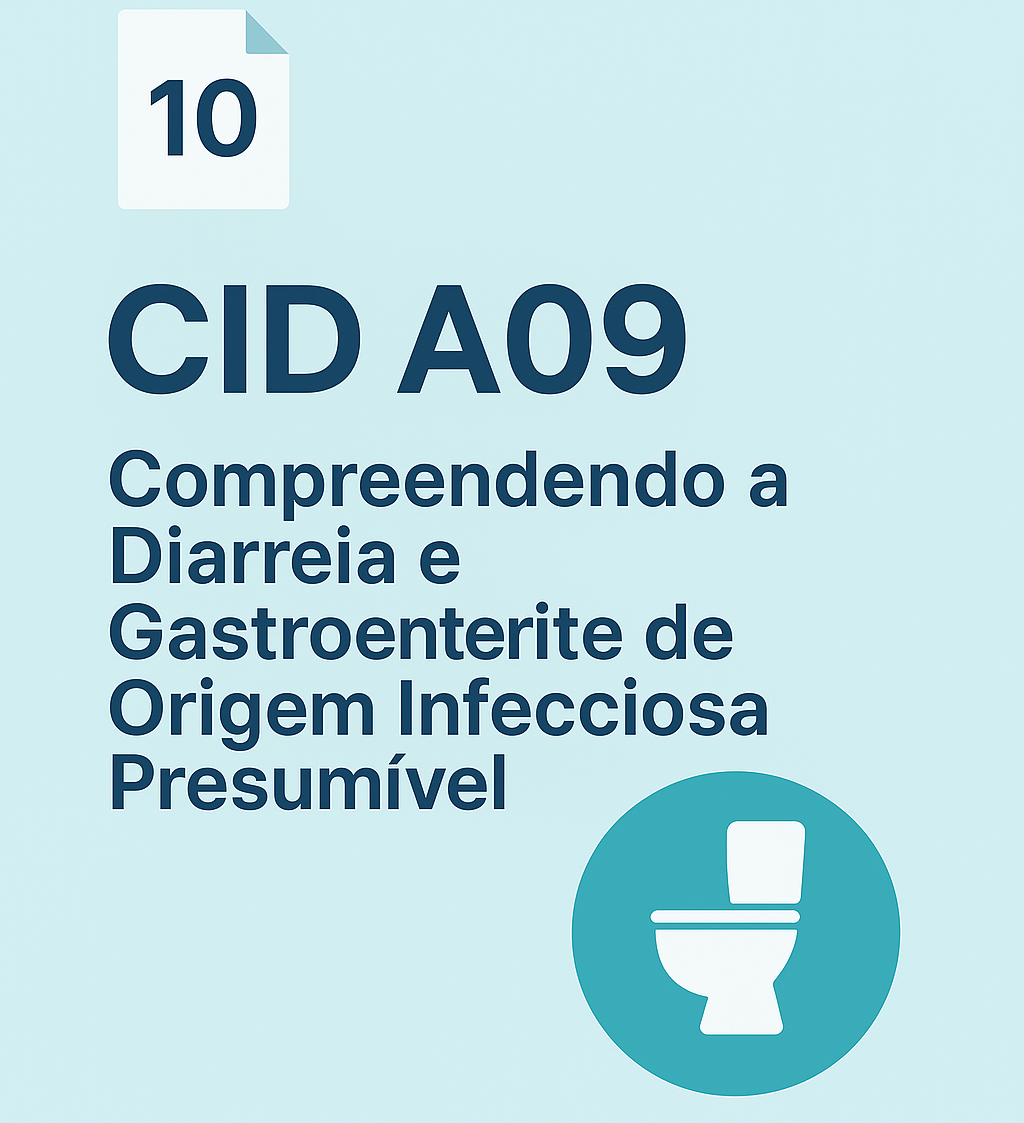 Sinais clínicos da desidratação na diarreia CID A09: Informações sobre diarreia infecciosa e gastroenterite. Fundo azul, ícone de vaso sanitário.