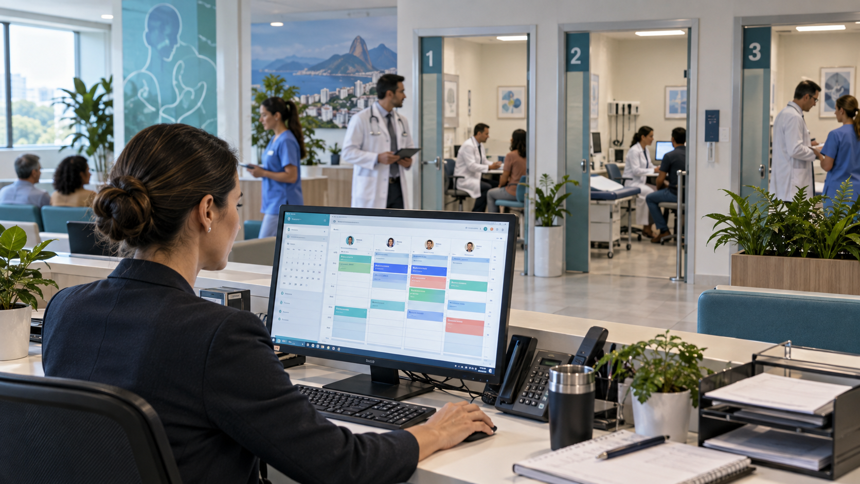 Painel de gestão financeira e DRE Gerencial para clínicas médicas - App Health