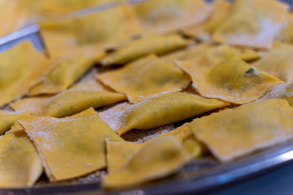fresh ravioli