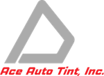 Smaller Ace Auto Tint logo used in footer above accepted payment methods.