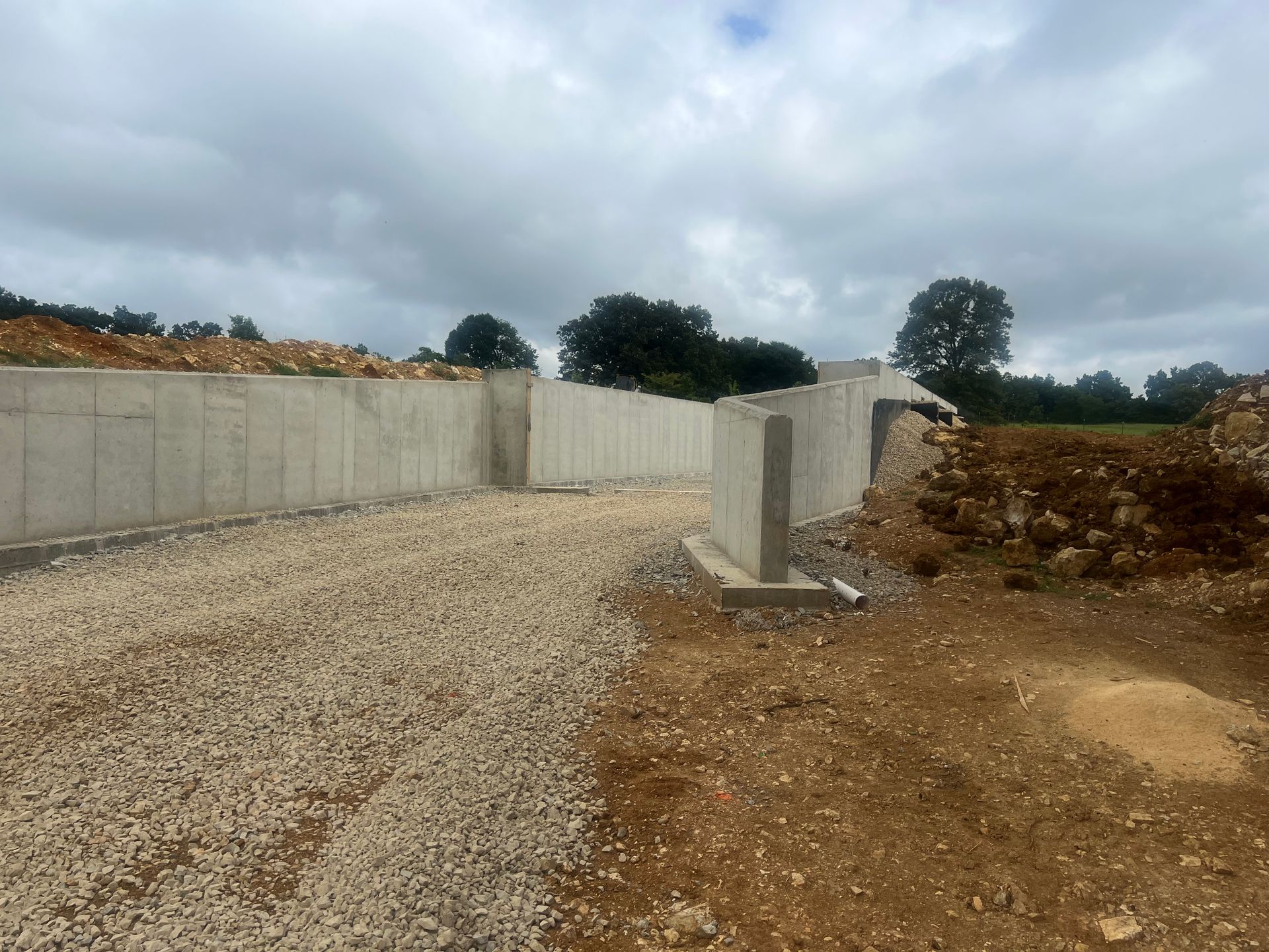Concrete basement 
