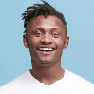 Guy with invisalign