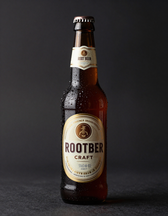 Orca Beverage root beer bottle