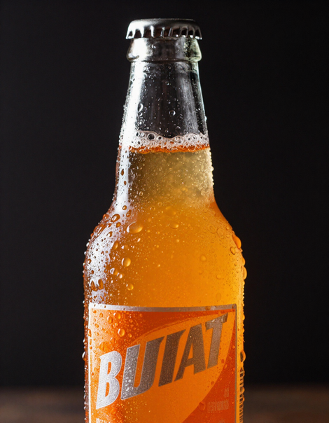 Orange Soda bottle