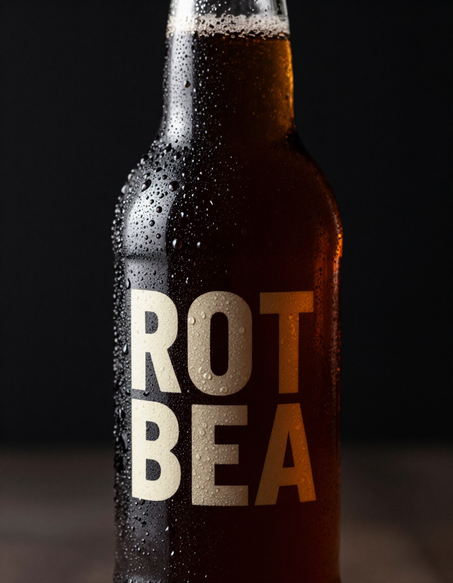 Thunder Root Beer flagship bottle