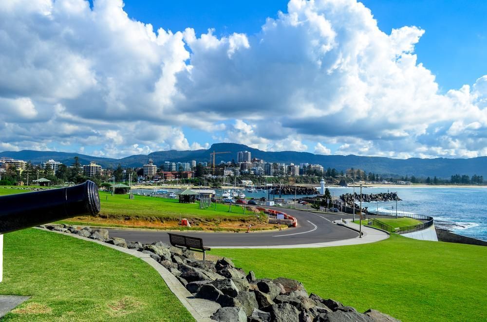 A Cannon Is Pointed Towards A City And A Body Of Water — Chris Stolk Constructions In Wollongong, NSW