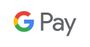 The google pay logo is on a white background.