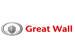 Great Wall Motors logo: silver emblem inside an oval, red