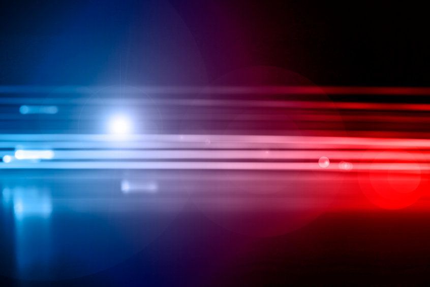 Red and Blue Flashing Lights, Likely Police or Emergency Vehicle — Umbrella Legal in Cardiff, NSW