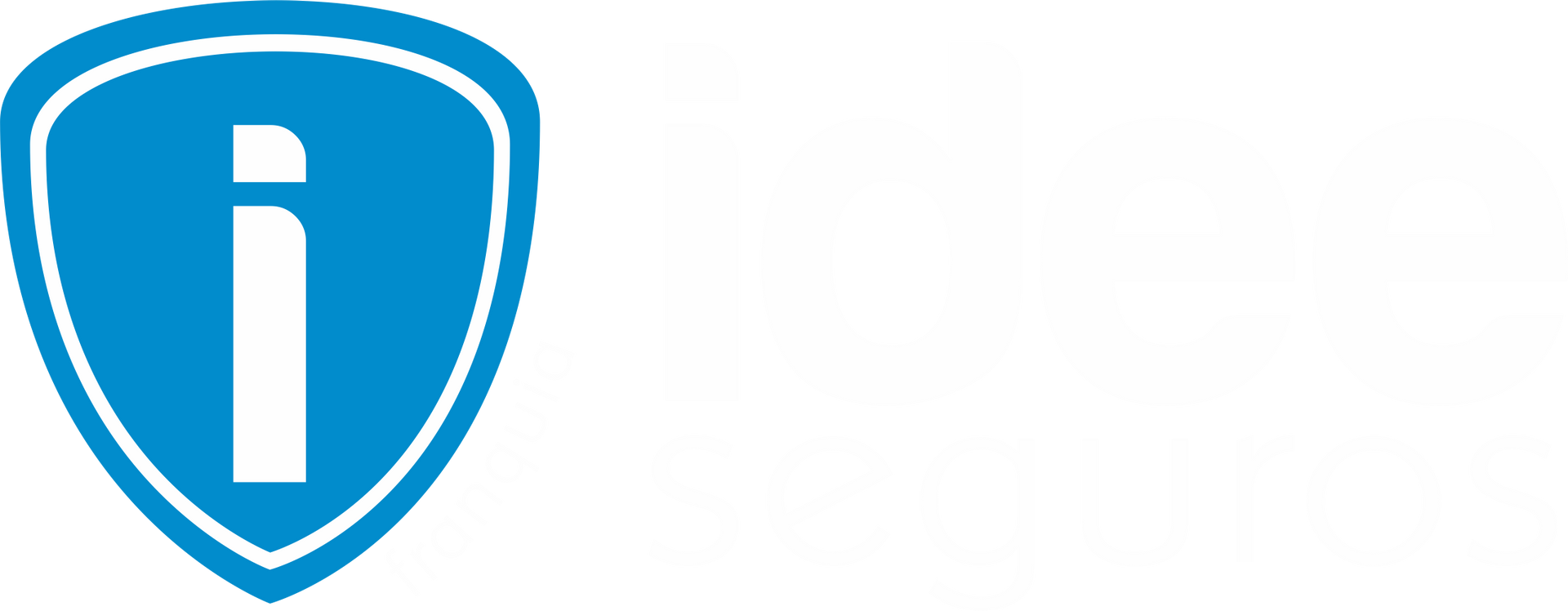 Escudo azul com um