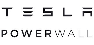 A black logo with the word