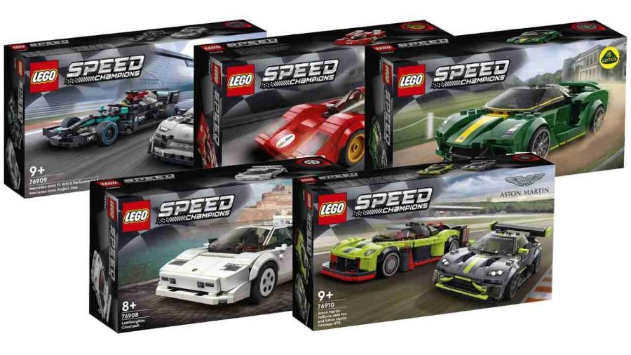 auto Lego di vari modelli