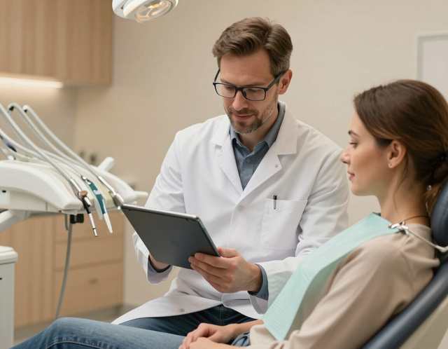 Dental implant consultation