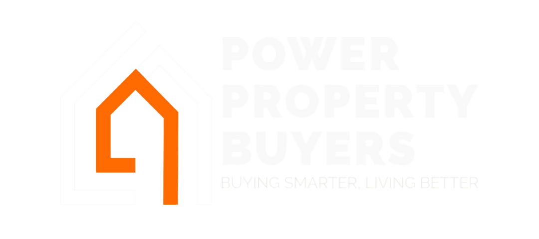 Orange house logo with
