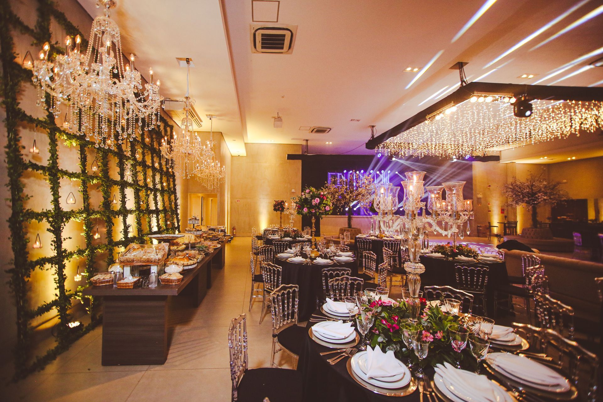 Conservation banquet hall with community gathering