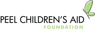 The logo for the peel children 's aid foundation