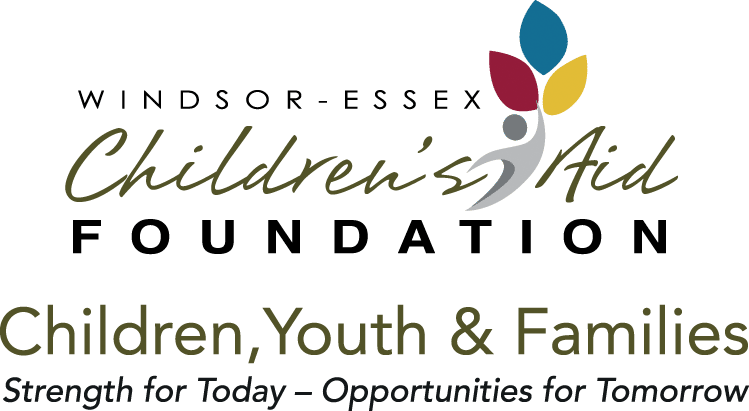 The logo for the windsor essex children 's aid foundation