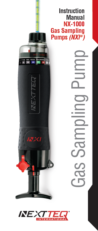 Nextteq® NX-1000 Pump Manual.