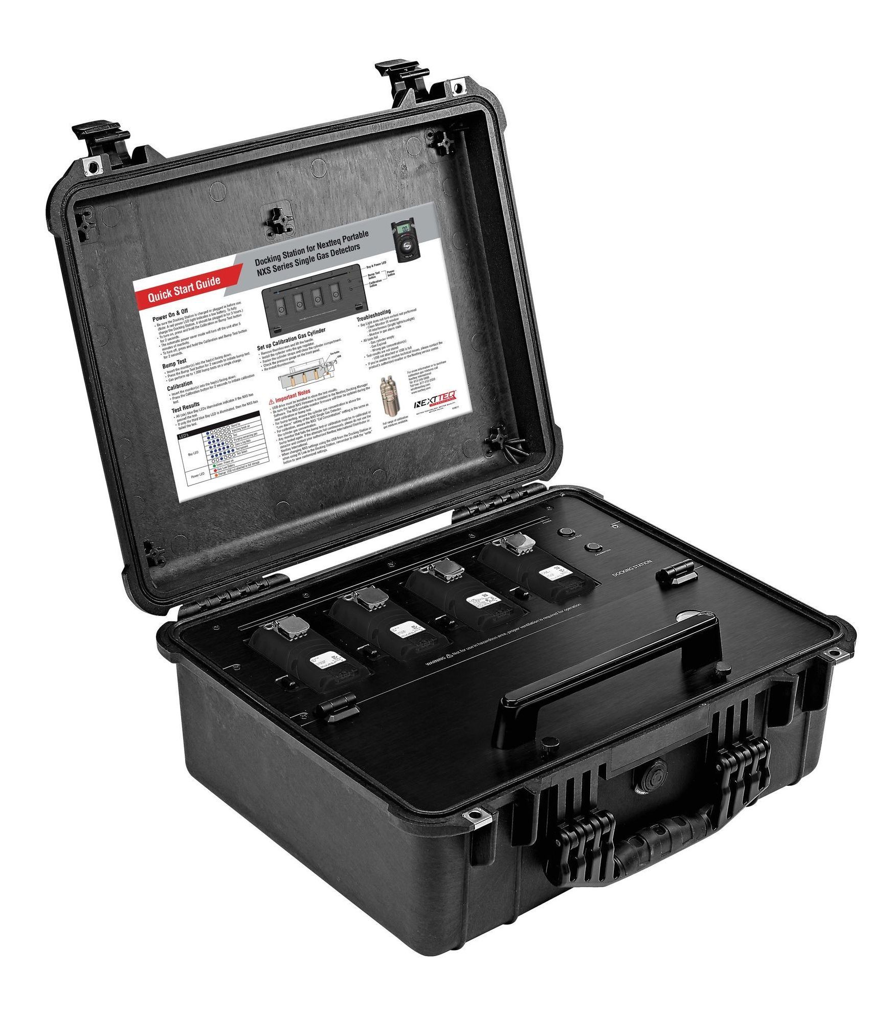 A Nextteq® NXS Docking Station.