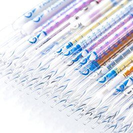 A grouping of Gastec® detector tubes.