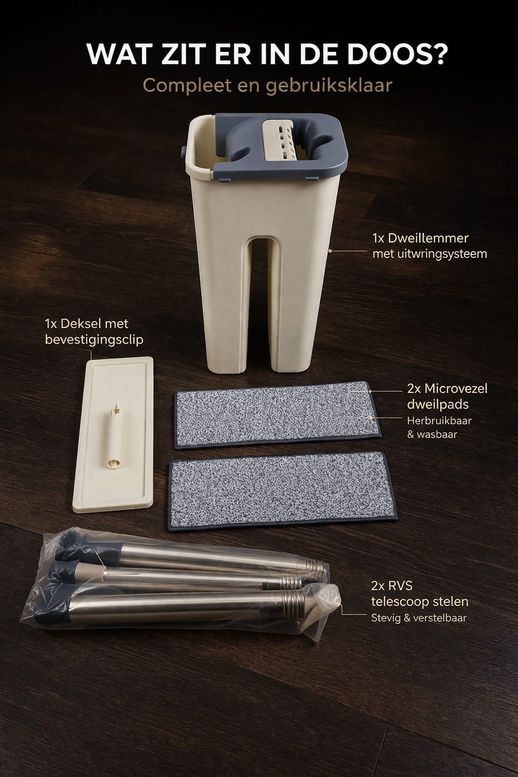 Maliya Premium Scratch Cleaning Mop