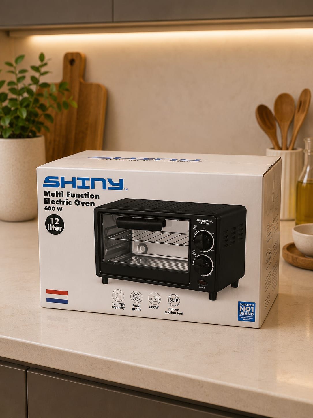 SHINY Elektrische Oven 12 Liter