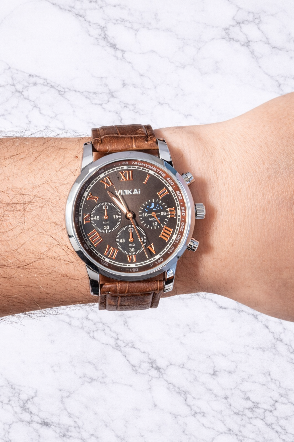 Heren Horloge – Klassiek Design met Luxe Details ⌚