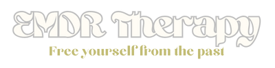 MDR Therapy logo with the tagline “Free yourself from the past” in pale beige and white.